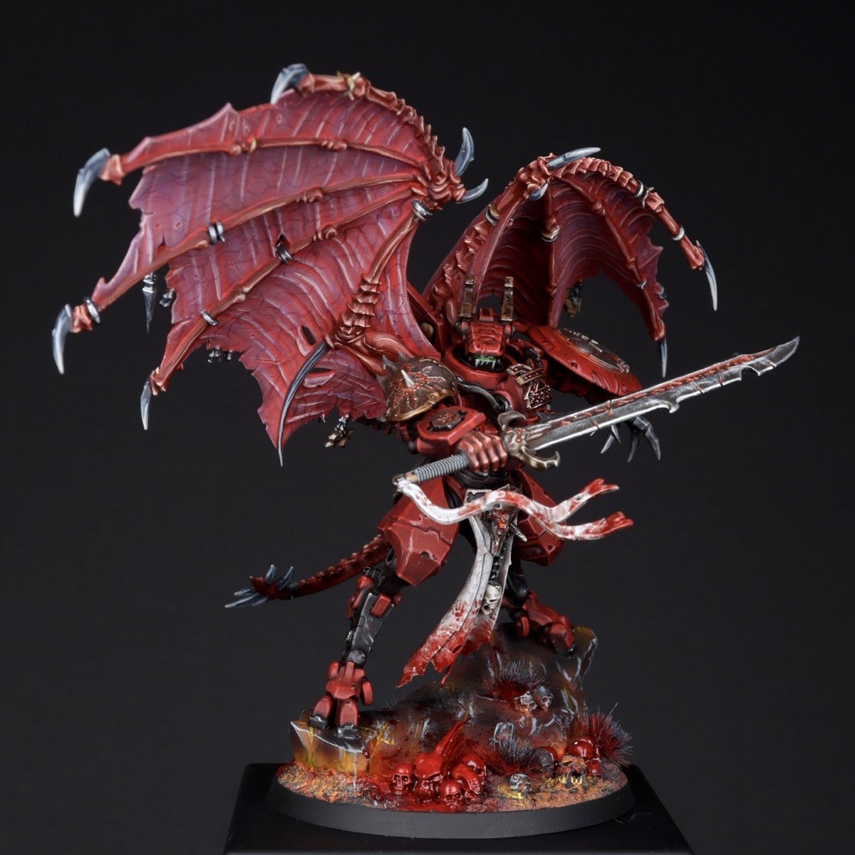 Kitbashing example - Chaos Character